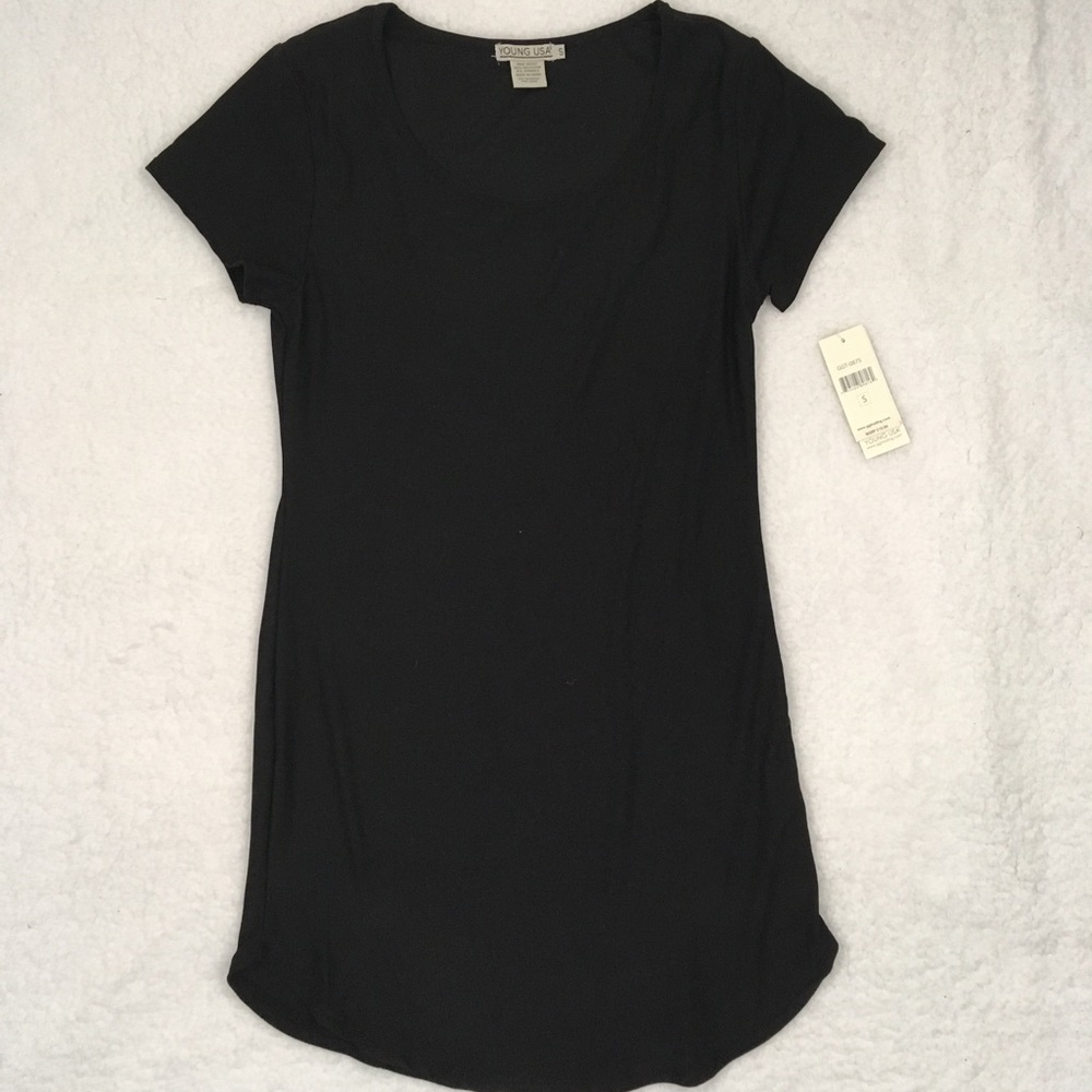 3/25 SALE NEW Black Dress Slim Small S nwt Party